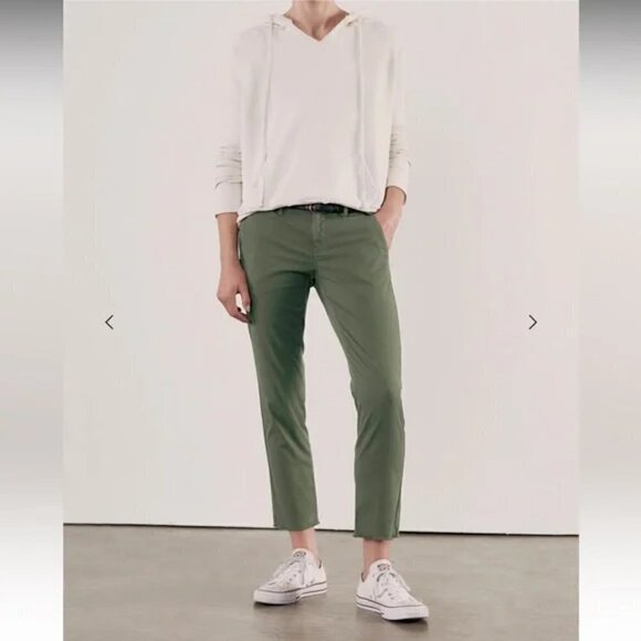 Nili Lotan East Hampton Pants in Green Cameo - Picture 1 of 16